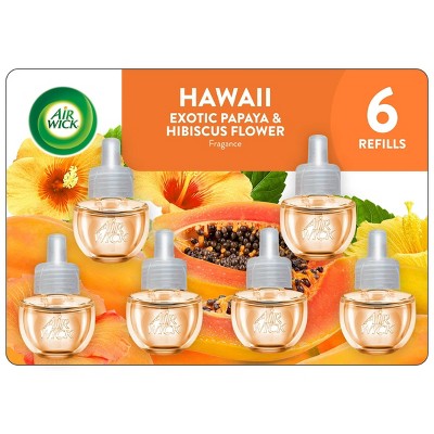 Air Wick Plug-in Scented Oil Air Freshener Refills - Hawaii - 120oz/6ct
