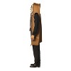 Imposta Costumes Adult Grandfather Clock Costume Bodysuit Brown One Size - 3 of 4
