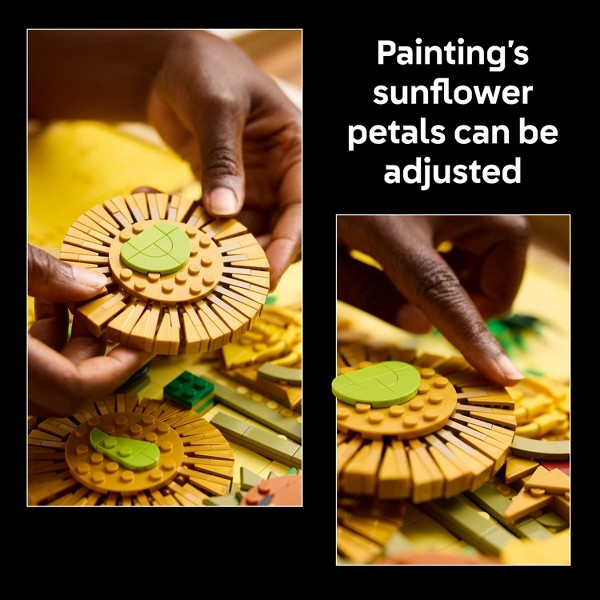 LEGO Art Vincent van Gogh – Los Girasoles Set de Construcción 31215 4