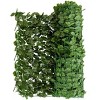 Costway 59''x118'' Faux Ivy Leaf Decorative Privacy Fence Screen Artificial Hedge Fencing - image 3 of 4