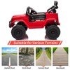 Electric Car, Licensed Toyota 12V Ride-On Car, for Kids with RC, Music, LED Lights, Double Doors, Safety Belt - 2 of 4