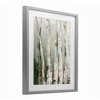 Stupell Industries Birch Green Forest Framed Print Under Glass - 2 of 4