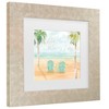 Trademark Fine Art - Dina June Surfs Up IV Live More Matted Framed Art - 3 of 4