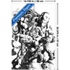Trends International Marvel Sketch - Group Unframed Wall Poster Prints - 3 of 4