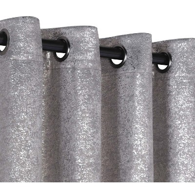 GoodGram 2 Pack Hotel Thermal Grommet 100% Blackout Window Curtain Panels
