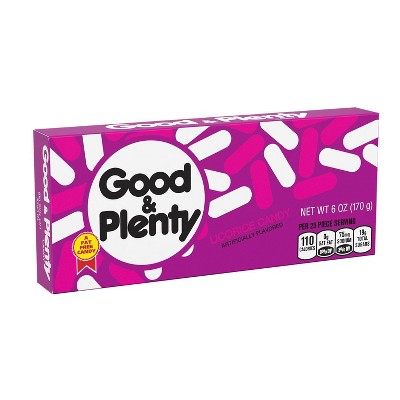 Good & Plenty Licorice Flavor Candy - 6oz