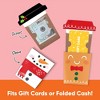 Big Dot of Happiness Assorted Christmas Holiday Coffee Cup Gift Card Holders with Envelopes, Christmas Money Holder Sleeves Nifty Gifty Pack, Set of 8 - 2 of 4