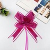 Unique Bargains Metallic Matte Finish Pull Ribbon Plastic 18.9"x1.1" 10 Pcs - 2 of 4