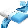 N'Ice Cooling Memory Foam Pillow  - Blue - 2 of 4