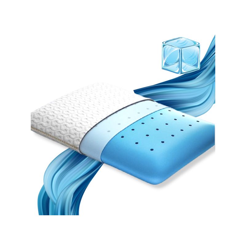 N'Ice Cooling Memory Foam Pillow  - Blue, 2 of 8