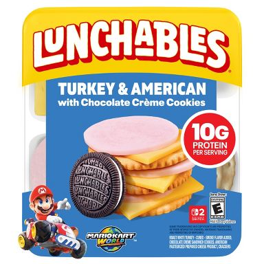 Lunchables Turkey & American Cheese - 3.2oz