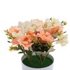 Unique Bargains Artificial Plants Autumn Cherry Blossoms Plastic 3.74"x3.74"x7.87" 1 Pcs - 4 of 4