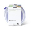 Snap And Store Medium Rectangle Food Storage Container - 4ct/76oz - Up &  Up™ : Target