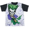 Boys' Batman Laugh Clown Laugh Short Sleeve Costume T-Shirt - 2 of 4