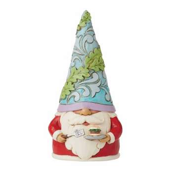 Jim Shore 5.0 Inch An Artist For All Seasons - Summer Gnome Chef Burger Figurines