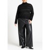 ELOQUII Women's Plus Size Dolman Striped Sweater - 4 of 4