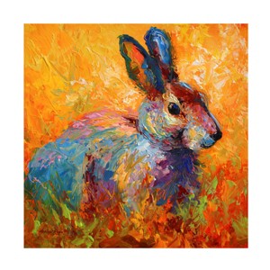 Trademark Fine Art -Marion Rose 'Bunny IV' Canvas Art - 1 of 4