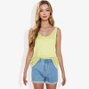 Anna-Kaci Women's Sleeveless Knit Tank Top with Scoop Neck - 3 of 4