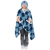 NCAA North Carolina Tar Heels Checkered Faux Shearling Throw Blanket - 2 of 2