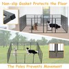 Gulches 40in H x 32in W x 32in D Flex Pen Black 16 Panel 1 Pack Dog Rabiit  Livestock Supplies Product type - 4 of 4