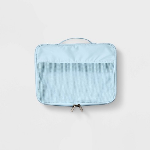 Medium Packing Cube & Clear Pouch Set Muddy Aqua - Open Story™