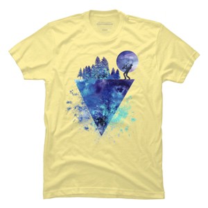 Men's Design By Humans Play Music On The Edge By Maryedenoa T-Shirt - 1 of 2