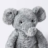 Elephant Plush Animal with Mini Plush - Gray - 2pk - Cloud Island™ - 3 of 3