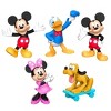 Disney Junior Mickey Mini Figures 5‑Pack – Mickey, Minnie, Donald & Pluto – Collectible Action Figures for Kids 3+ – Just Play Official Disney Toy Set - 4 of 4
