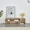 Dexmalle 2 Shelf Bookcase L-Shaped TV Console Stand - 2 of 4