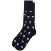 Memoi Men's Brandy Rayon From Bamboo Crew Socks Black 10-13 - 3 of 4