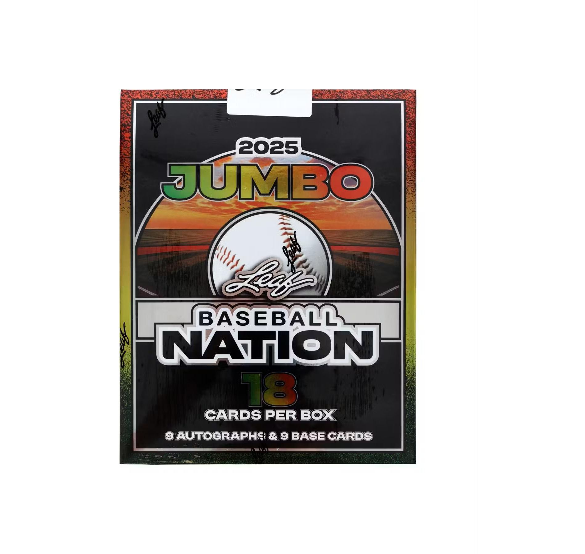Leaf 2025 Baseball Nation Hobby Jumbo Box