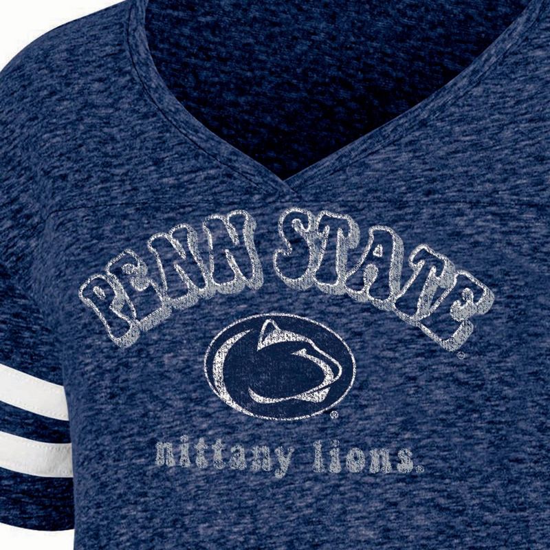 NCAA Penn State Nittany Lions Girls&#39; Tape T-Shirt, 3 of 4