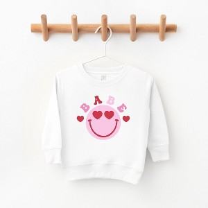 The Juniper Shop Babe Smile Toddler Graphic Sweatshirt - 1 of 3