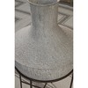 Signature Design by Ashley Estonbank 28.5" Metal Vase, Distressed Cream Finish - 3 of 4