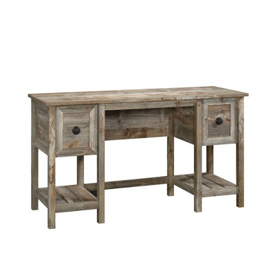 Sauder Carson Forge Desk in Rustic Cedar