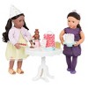 Our Generation Party Time Birthday Sweets Table Accessory Set for 18" Dolls - image 2 of 4