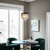 ALOADECOR 3-Light W13" Capiz Shell Chandelier Small Coastal Pendant Light - 3 of 4