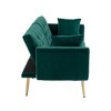 CAVINAS Loveseat Sofa with Metal Feet, Modern Convertible Sofa, Vintage Accent Sofa, Upholstered Sofa Couch for Living Room - 4 of 4