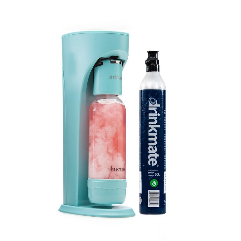 Drinkmate OmniFizz Sparkling Water and Soda Maker with 60L CO2 Cylinder, 1 of 11