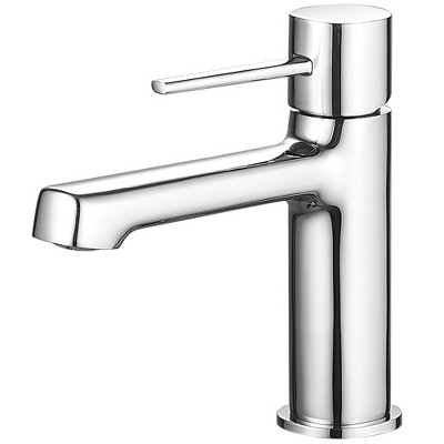 BWE Single Handle Single Hole Modern Bathroom Faucet Bathroom Drip-Free Vanity Sink Faucet