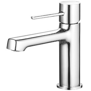 BWE Single Handle Single Hole Modern Bathroom Faucet Bathroom Drip-Free Vanity Sink Faucet - 1 of 4