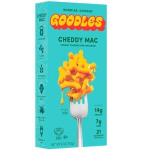 Goodles Mac & Cheese Cheddy Mac Noodles, Cheddar, Ziti, Shelf-Stable, 6 oz (Pack of 2) - 1 of 1