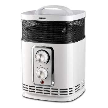 Optimus Portable 360 Surround Ceramic Heater w/ Thermostat