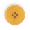 Dritz 23mm 6 Recycled Paper Round Buttons Mustard - 3 of 4