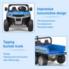 24V Kids Electric Tractor, 6-Wheel Ride On Car with Tipping Bucket, Remote Control, LED Lights, Music - 2 of 4