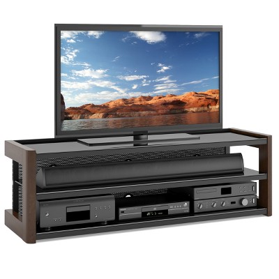 Milan Quick Click TV Stand for TVs up to 68" Espresso -Sonax