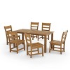 Arceso Armless HDPS Outdoor Dining Chairs, Weather-Resistant Patio Chairs, 350 lb Support, for Lawn, Garden, Backyard or Indoor Use - 4 of 4