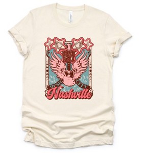 Simply Sage Market Women's Nashville Stars Short Sleeve Graphic Tee - 1 of 2