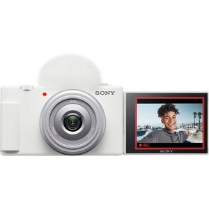 【タイムセール】SONY VLOGCAM ZV-1F デジタルカメラ Sony ZV-1F Vlog Camera for Content Creators and Vloggers, White ZV