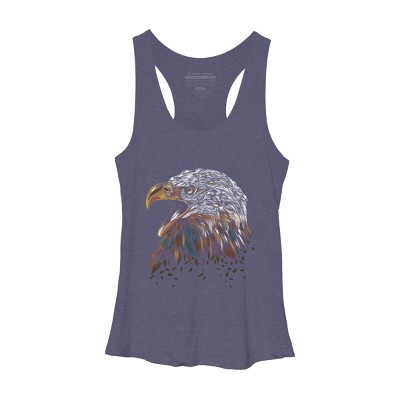 Women's Design By Humans WILD EAGLE By Dandingeroz Racerback Tank Top